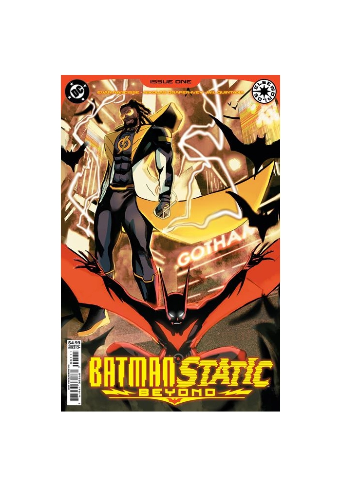 BATMAN STATIC BEYOND #1 (OF 6) CVR A NIKOLAS DRAPER-IVEY