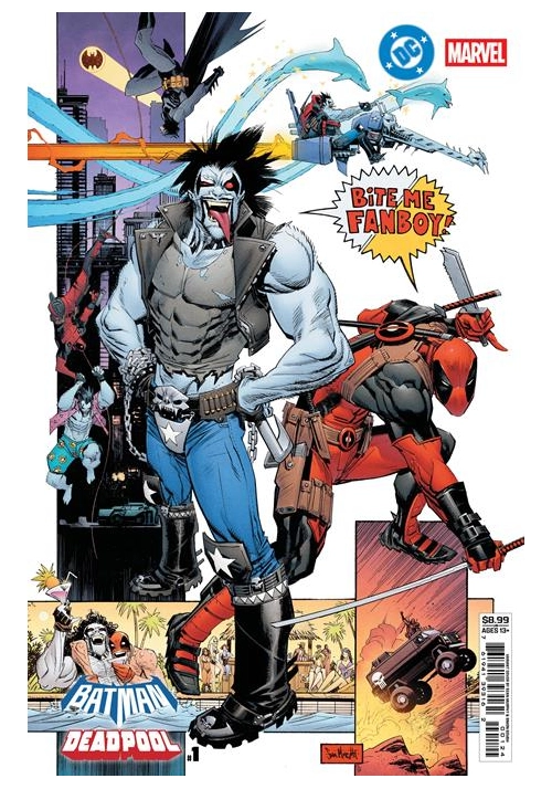 DC MARVEL BATMAN DEADPOOL #1 (ONE SHOT) CVR M SEAN GORDON MURPHY LOBO DEADPOOL CARD STOCK VAR