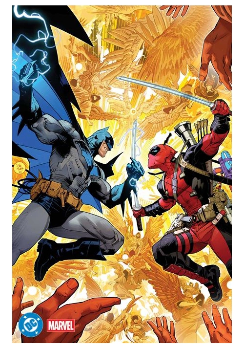 DC MARVEL BATMAN DEADPOOL #1 (ONE SHOT) CVR T DAN MORA FOIL VAR