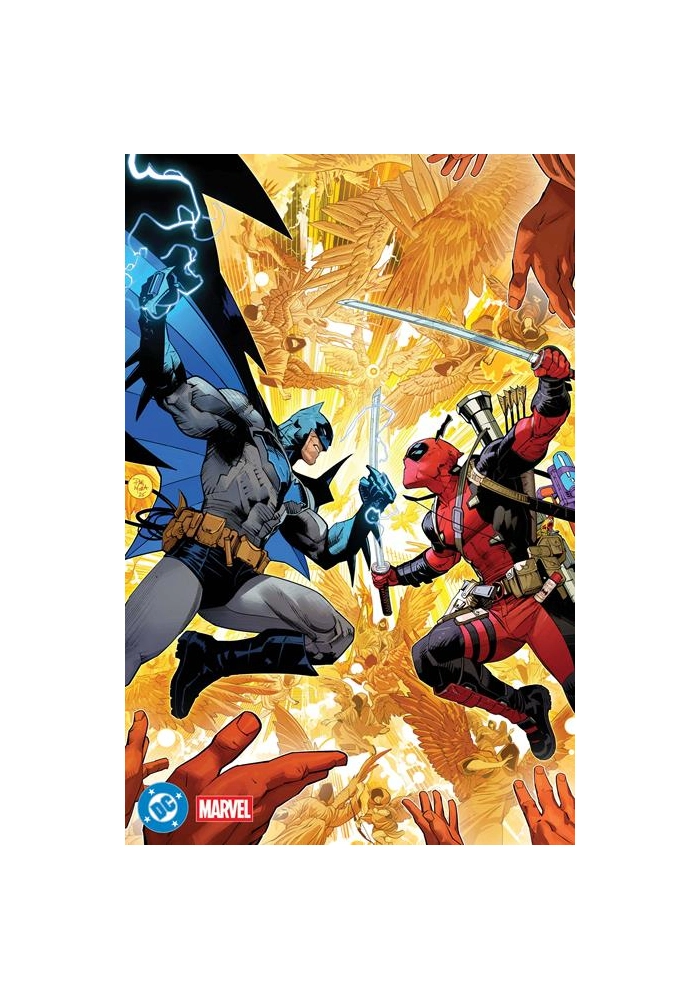 DC MARVEL BATMAN DEADPOOL #1 (ONE SHOT) CVR T DAN MORA FOIL VAR