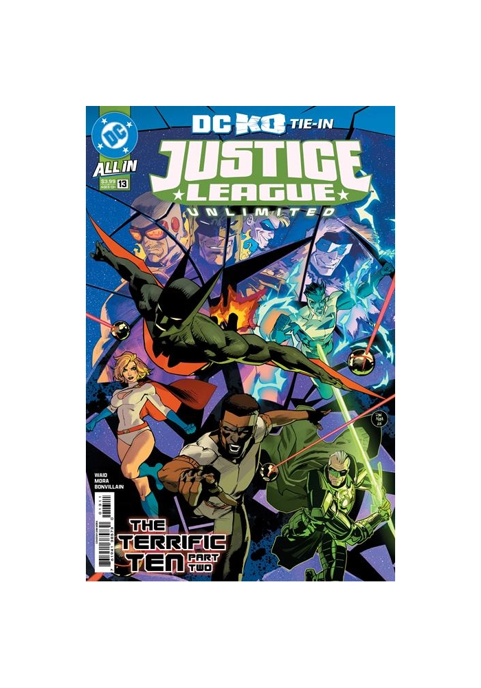 JUSTICE LEAGUE UNLIMITED #13 CVR A DAN MORA (DC K.O.)
