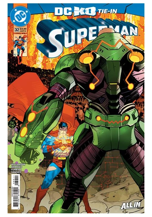 SUPERMAN #32 CVR A DAN MORA (DC K.O.)