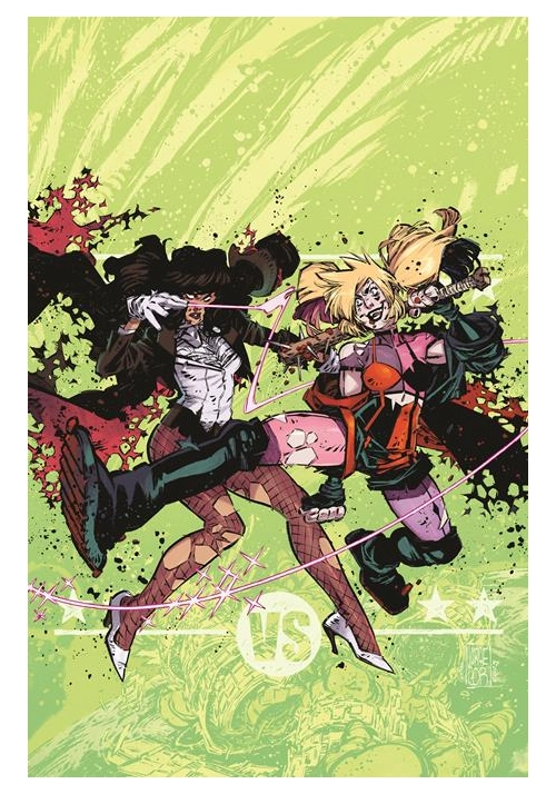 DC K.O. HARLEY QUINN VS ZATANNA #1 (ONE SHOT) CVR A JORGE CORONA