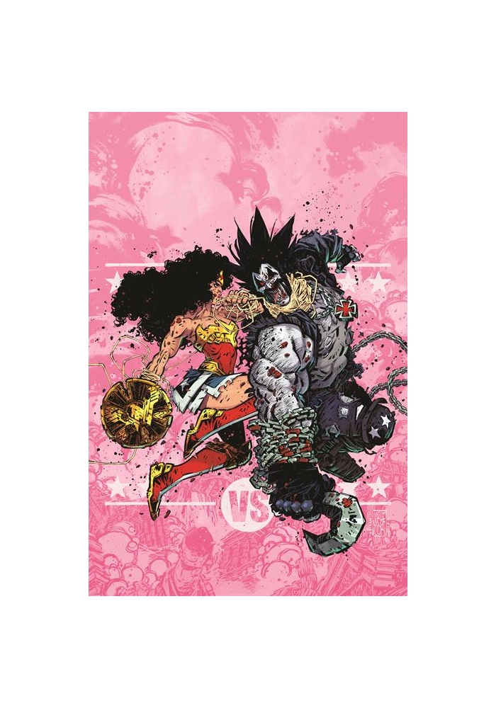 DC K.O. WONDER WOMAN VS LOBO #1 (ONE SHOT) CVR A JORGE CORONA