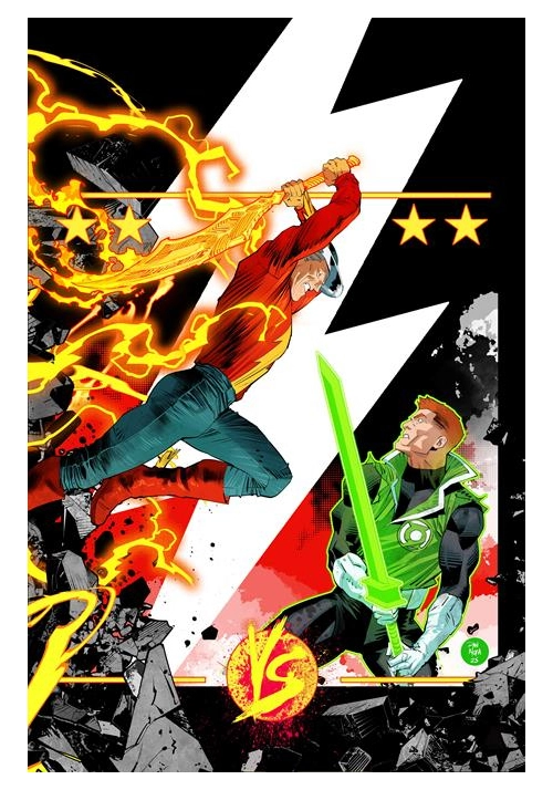FLASH #28 CVR A DAN MORA (DC K.O.)