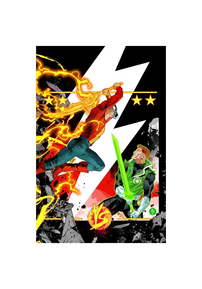 FLASH #28 CVR A DAN MORA (DC K.O.)