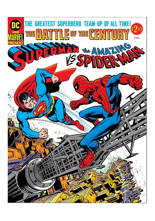 50TH ANNIVERSARY TREASURY EDITION SUPERMAN VS THE AMAZING SPIDER-MAN #1 FACSIMILE EDITION CVR A CARMINE INFANTINO ROSS ANDRU