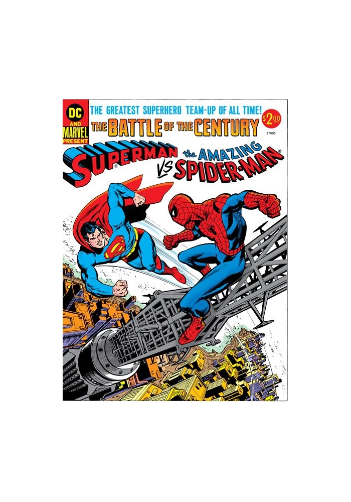 50TH ANNIVERSARY TREASURY EDITION SUPERMAN VS THE AMAZING SPIDER-MAN #1 FACSIMILE EDITION CVR A CARMINE INFANTINO ROSS ANDRU