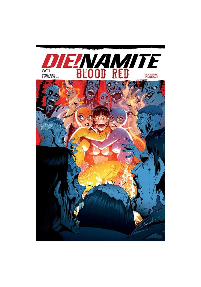 DIENAMITE BLOOD RED #1 CVR B GODTAIL VAR