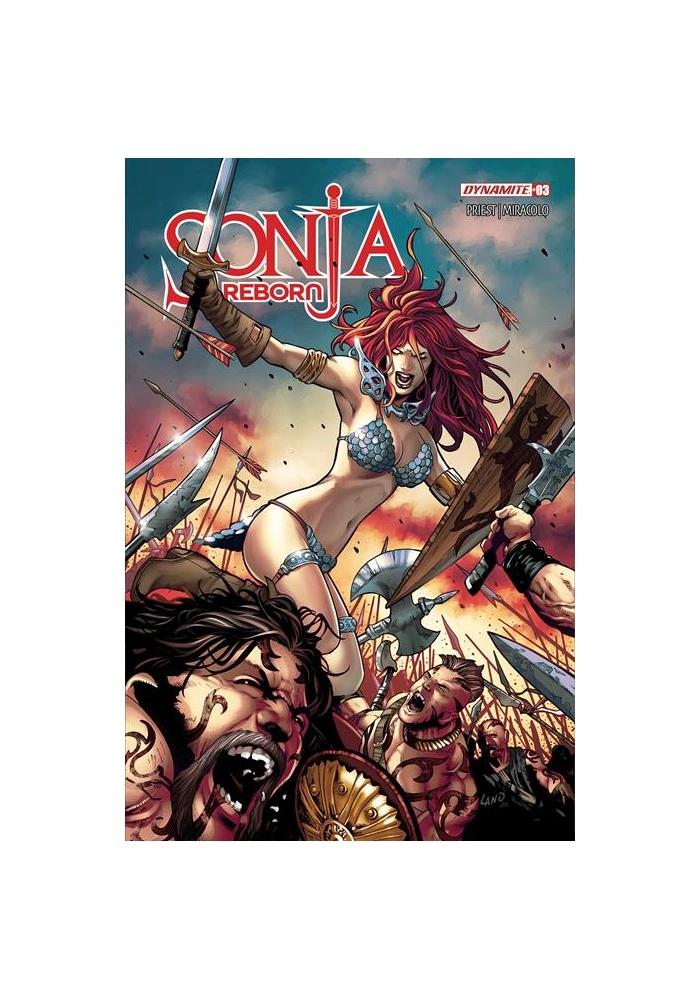 SONJA REBORN #3 CVR D GREG LAND VAR