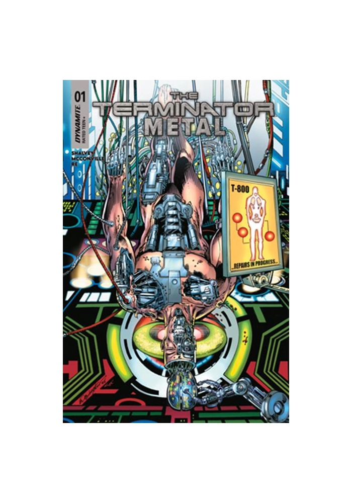 TERMINATOR METAL #1 CVR E BOB LAYTON FOIL VAR