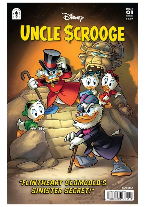 UNCLE SCROOGE FLINTHEART GLOMGOLDS SINISTER SECRET #1 (OF 3) CVR A  ALESSANDRO PERINA