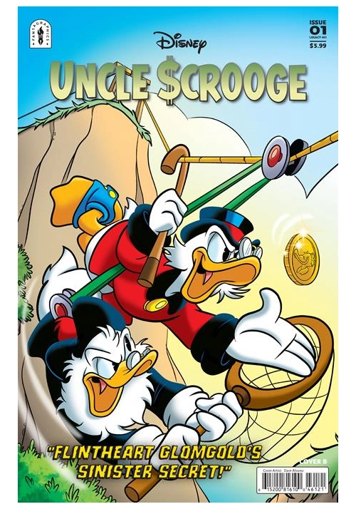UNCLE SCROOGE FLINTHEART GLOMGOLDS SINISTER SECRET #1 (OF 3) CVR B DAVE ALVAREZ VAR