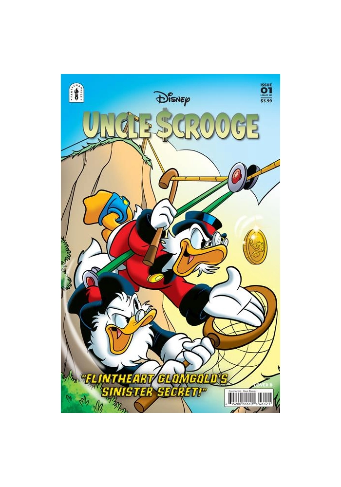 UNCLE SCROOGE FLINTHEART GLOMGOLDS SINISTER SECRET #1 (OF 3) CVR B DAVE ALVAREZ VAR