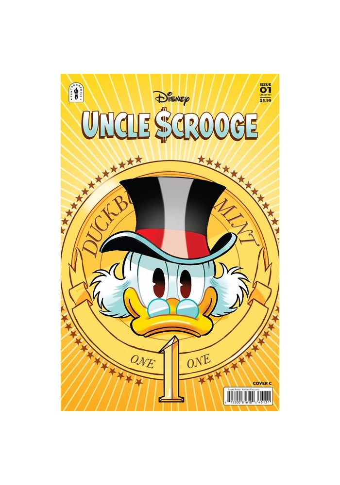 UNCLE SCROOGE FLINTHEART GLOMGOLDS SINISTER SECRET #1 (OF 3) CVR C ANDREA FRECCERO VAR