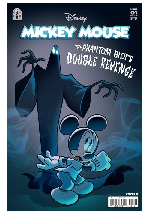 MICKEY MOUSE THE PHANTOM BLOTS DOUBLE REVENGE #1 CVR B ANDREA FRECCERO VAR