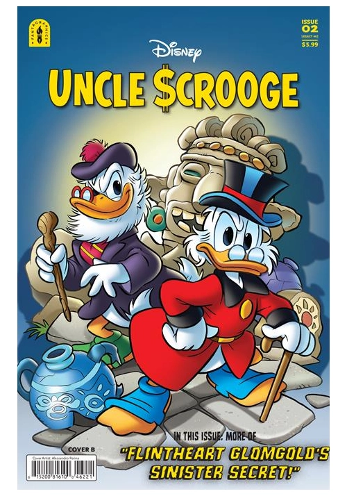 UNCLE SCROOGE FLINTHEART GLOMGOLDS SINISTER SECRET #2 (OF 3) CVR B ALESSANDRO PERINA VAR