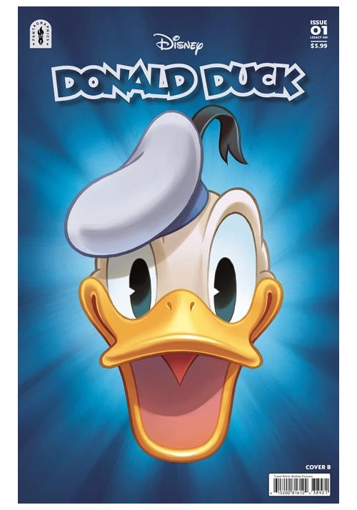 DONALD DUCK LEGACY #389 THE GOLDEN PINEAPPLE CVR B ANDREA FRECCERO VAR