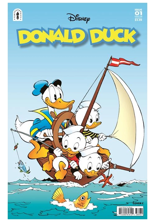 DONALD DUCK LEGACY #389 THE GOLDEN PINEAPPLE CVR C CARL BARKS VAR