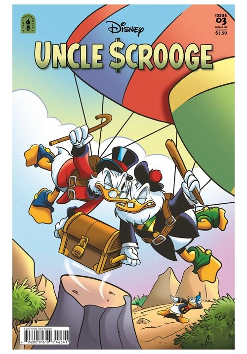 UNCLE SCROOGE FLINTHEART GLOMGOLDS SINISTER SECRET #3 (OF 3) CVR B INC 1:10 DAVE ALVAREZ VAR