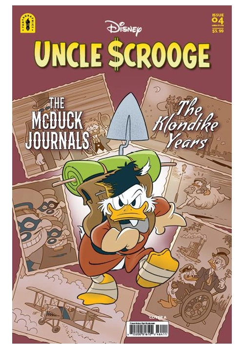 UNCLE SCROOGE LEGACY #464 THE MCDUCK JOURNALS THE KLONDIKE YEARS CVR A KARI KORHONEN