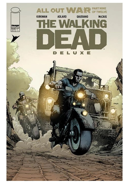 WALKING DEAD DELUXE #123 CVR A DAVID FINCH & DAVE MCCAIG (MR)