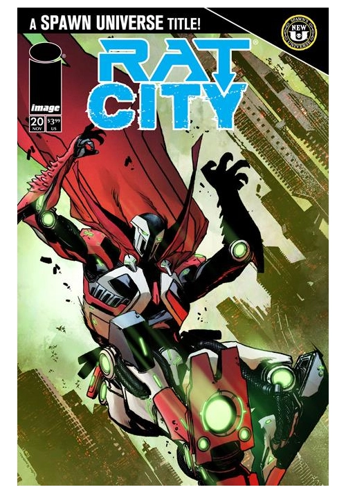 SPAWN RAT CITY #20 CVR A VON RANDAL