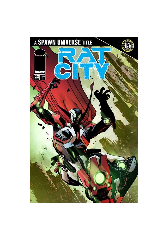 SPAWN RAT CITY #20 CVR A VON RANDAL