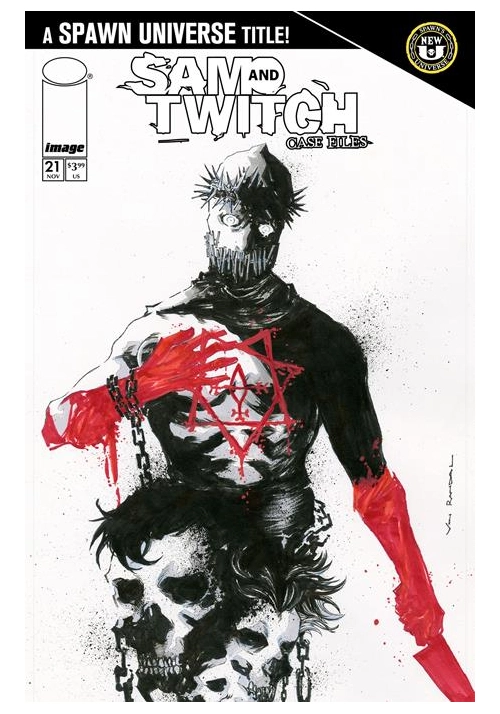 SPAWN SAM AND TWITCH CASE FILES #21 CVR A VON RANDAL