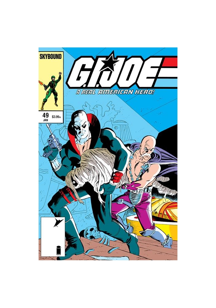 GI JOE A REAL AMERICAN HERO #49 HAMA FILES EDITION CVR A MICHAEL ZECK