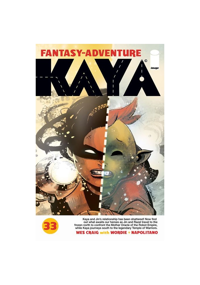 KAYA #33 CVR A WES CRAIG