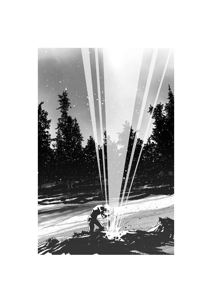 LOST FANTASY #7 CVR D INC 1:25 LUCA CASALANGUIDA SIGIL B&W VIRGIN VAR