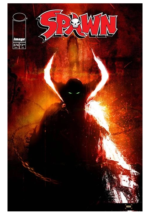 SPAWN #374 CVR A JEFF MONK