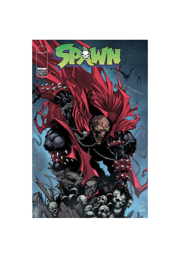 SPAWN #374 CVR B JONATHAN URIBE VAR