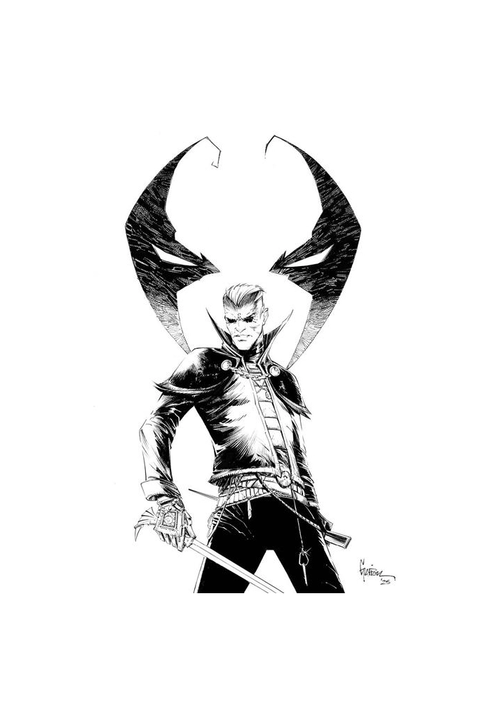 SPAWN THE CURSE OF SHERLEE JOHNSON #5 CVR C JONATHAN GLAPION B&W VIRGIN VAR