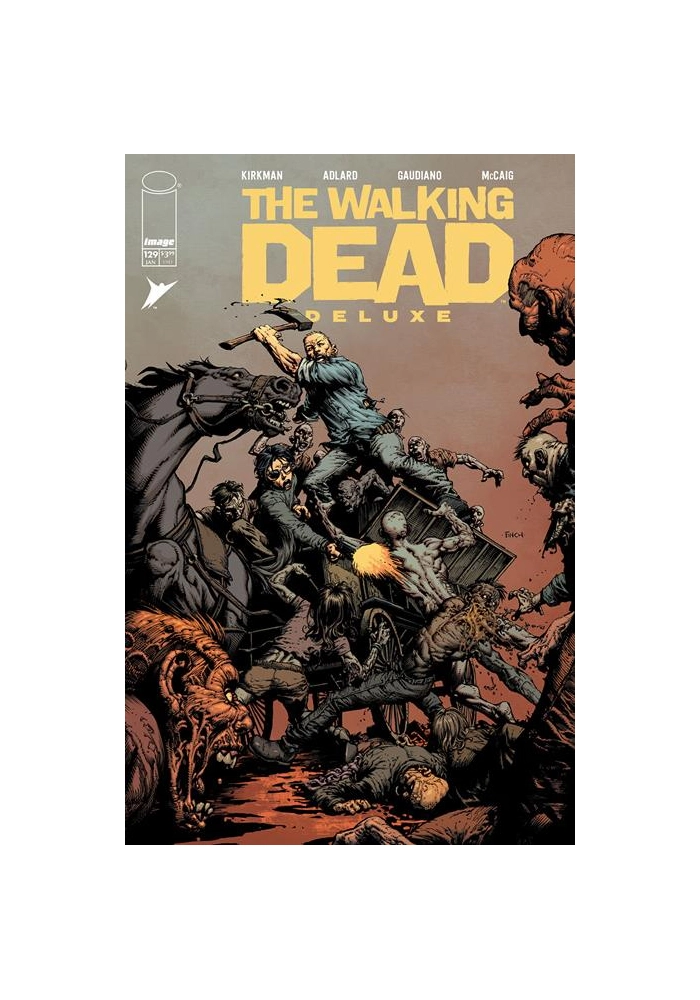 WALKING DEAD DELUXE #129 CVR A DAVID FINCH & DAVE MCCAIG (MR)