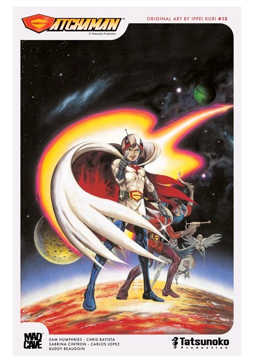 GATCHAMAN #13 CVR B IPPEI KURI CLASSIC TATSUNOKO ART VAR