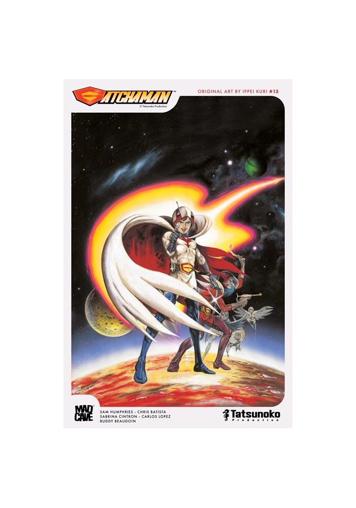 GATCHAMAN #13 CVR B IPPEI KURI CLASSIC TATSUNOKO ART VAR