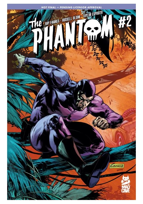 PHANTOM #2 CVR B CAANAN WHITE SEQUENTIAL BATTLE SCENE VAR