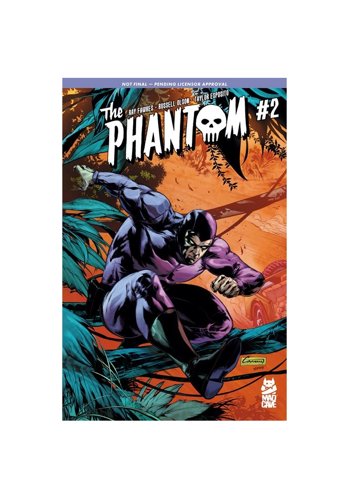PHANTOM #2 CVR B CAANAN WHITE SEQUENTIAL BATTLE SCENE VAR