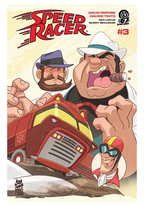 SPEED RACER #3 CVR B SEAN GALLOWAY RETRO MANGA VAR