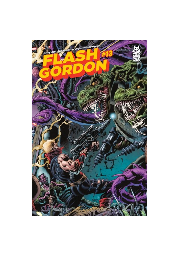 FLASH GORDON #13 CVR B WILL CONRAD FIGHT SCENE VAR