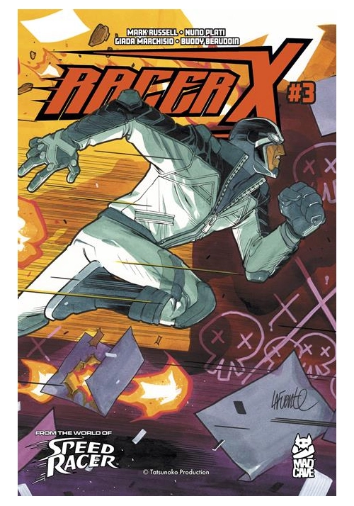 RACER X #3 (OF 8) CVR B DAVE LAFUENTE VAR