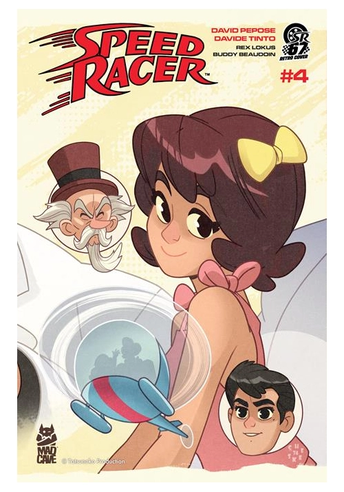 SPEED RACER #4 CVR B SEAN GALLOWAY RETRO MANGA VAR