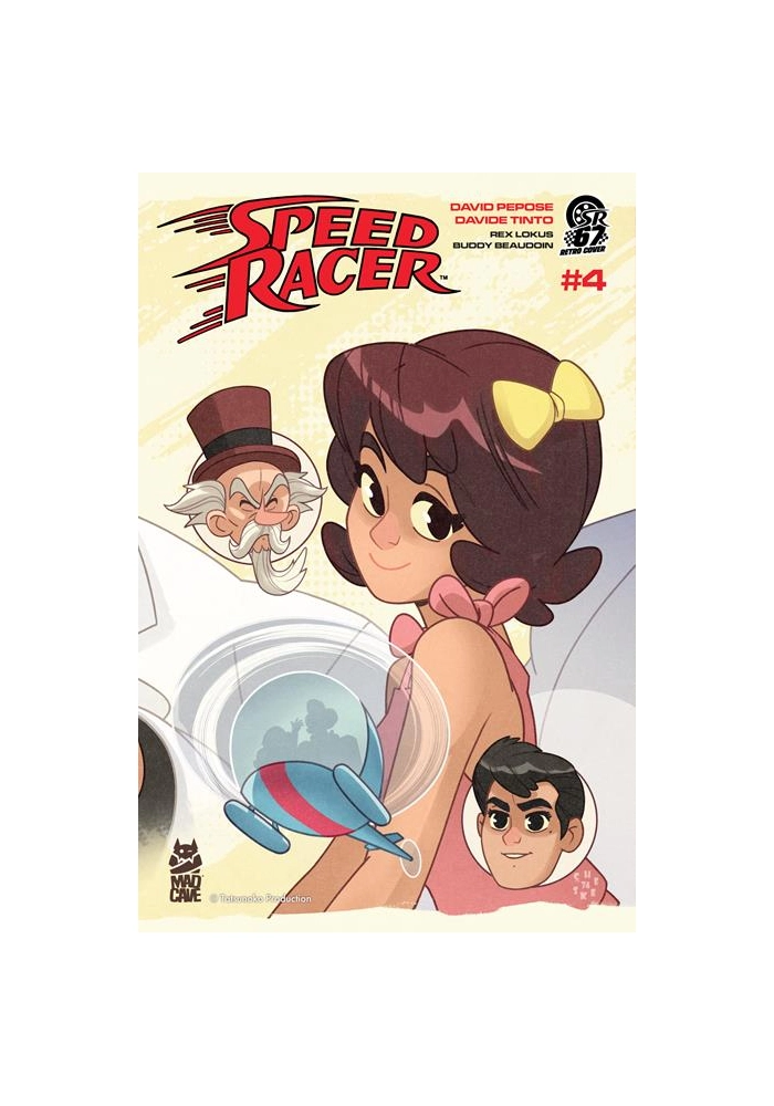 SPEED RACER #4 CVR B SEAN GALLOWAY RETRO MANGA VAR