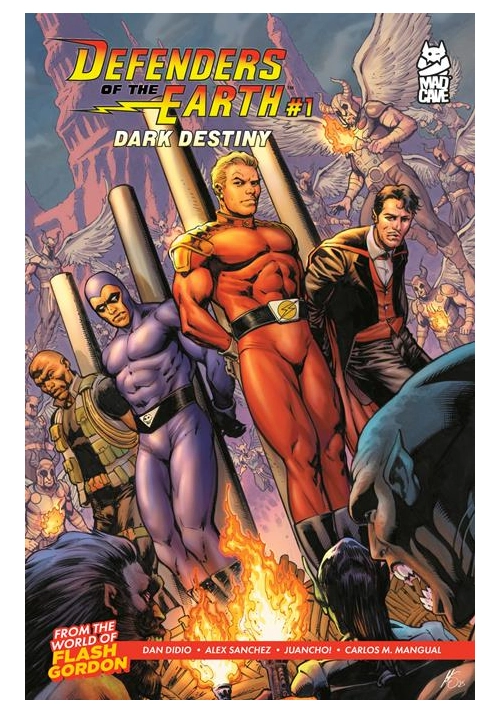 DEFENDERS OF THE EARTH DARK DESTINY #1 (OF 4) CVR A MARCO SANTUCCI