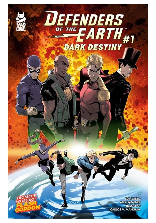 DEFENDERS OF THE EARTH DARK DESTINY #1 (OF 4) CVR B VASCO GEORGIEV VAR