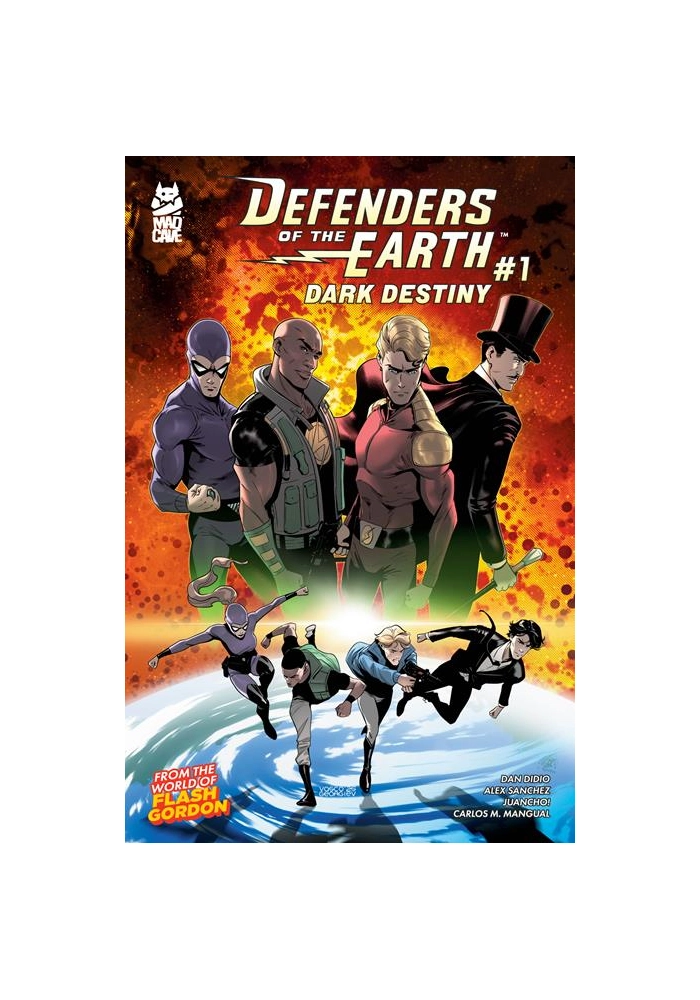 DEFENDERS OF THE EARTH DARK DESTINY #1 (OF 4) CVR B VASCO GEORGIEV VAR