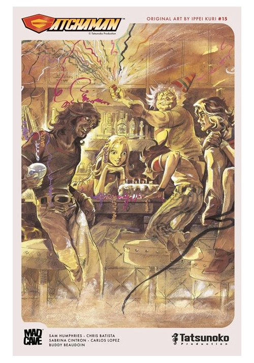 GATCHAMAN #15 CVR B IPPEI KURI VAR