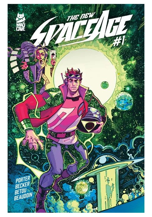 NEW SPACE AGE #1 (OF 5) CVR A MIKE BECKER